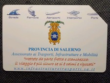 Scheda Telefonica G. 2197 "Salerno - Campagna Sicurezza" Tir. 80.000