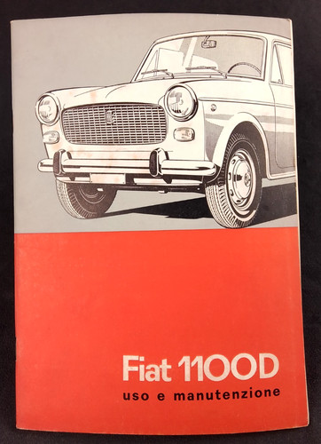 Fiat 1100d manuale - 1100d,
