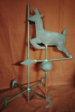 Segnavento in rame fine '800-primi' 900