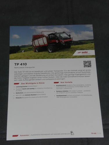 Aebi 410 trasportatore - tp,
