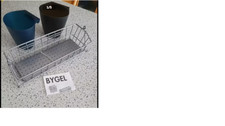 Ikea Bygel - Cestino + 2 Contenitori in Plastica