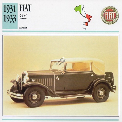 1931 1933 fiat 522c classic - 1931-1933,