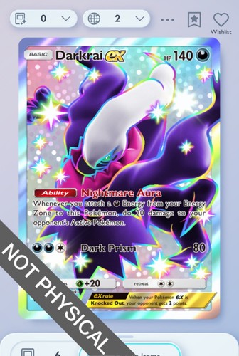 Pokemon tcg pocket darkrai - pokemon,