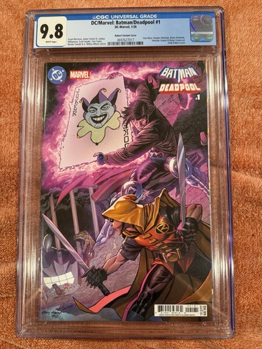 Marvel batman deadpool 1 - dc/marvel, #1