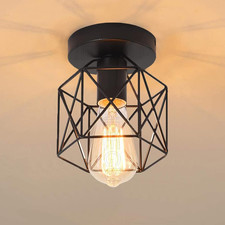 Plafoniera LED E27 Vintage Lampada Da Soffitto Design Industriale in Forma Di Ga