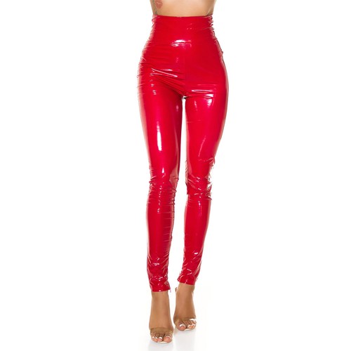 Leggings effetto lattice