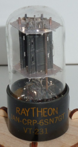 Raytheon 6sn7gt vt231 - 6sn7gt,