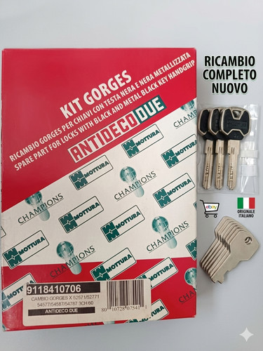 Mottura kit gorges antideco - mottura,