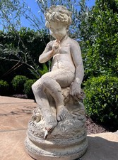 Statua giardino cupido - giardino,