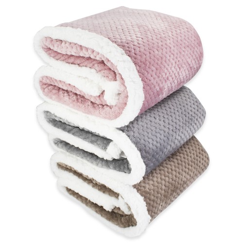 Coperta letto pile plaid - pile,