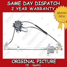 PER NISSAN ALZACRISTALLI ANTERIORI VANETTE SINISTRO/PASSEGGERO CON MOTORE 81>ON