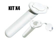 PORTACANNA AD INCASSO BIANCO