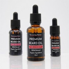 Olio da barba premium per uomo