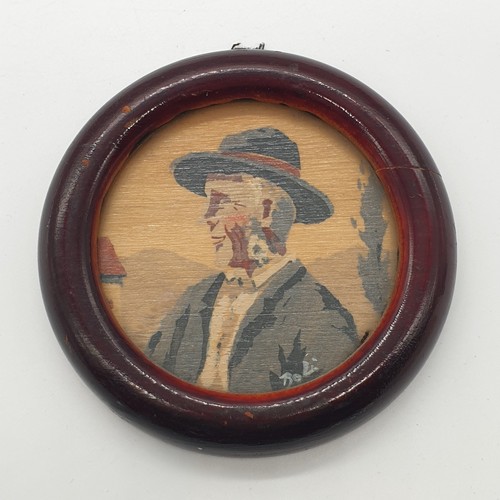 Antico quadro miniatura - , su