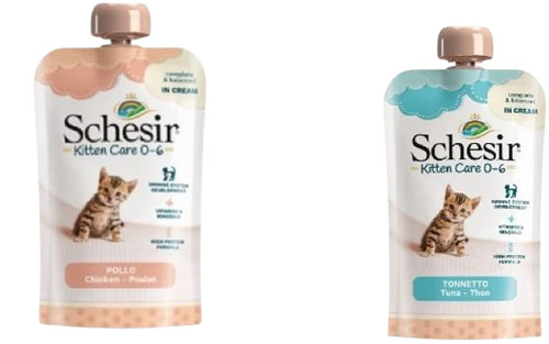 Schesir cat gatto kitten cream - schesir,