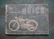 NSU Motocicletta Quick Manuale