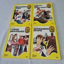 (Sarno) Lotto 4 volumi Giulia Sarno Mondadori giallo dei ragazzi 104 105 106 130