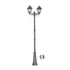 Lampione da giardino H 257 cm