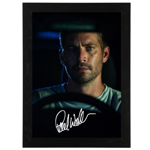 Paul walker signed - signed, autograph