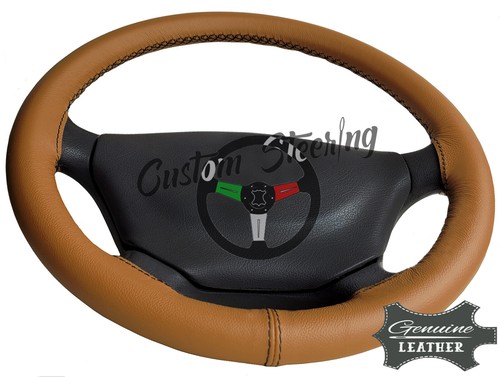 Copri volante pelle - in, marrone