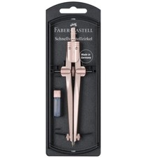 Compasso Faber Castell Stream a regolazione rapida Colore Rame Rosa