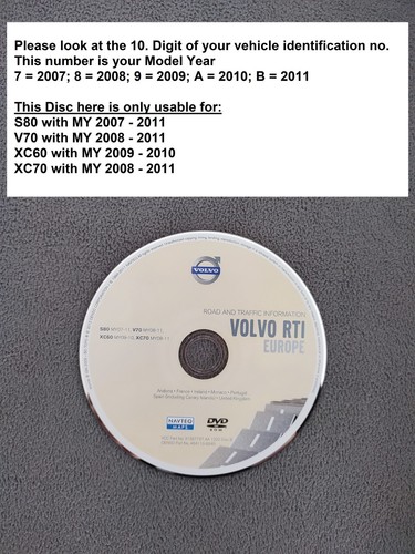 Dvd navigazione volvo - volvo, rti