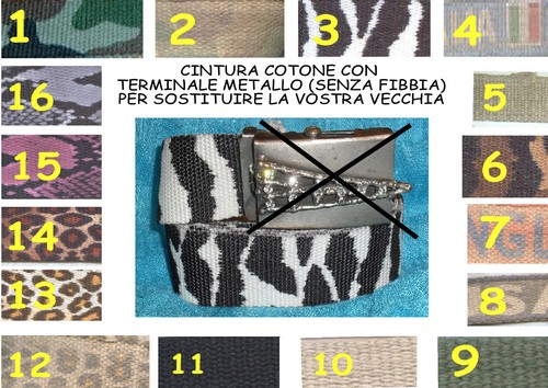 Cintura cotone x - cm,