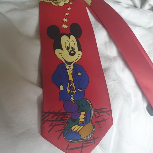 Cravatta seta topolino vintage - cravatta,