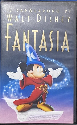 Vhs disney italiano fantasia - vhs,