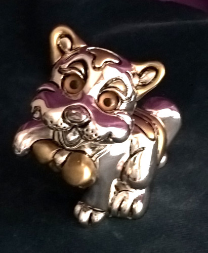 Statuetta cucciolo gatto - cucciolo, di