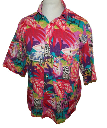 Camicia hawaiana traveler uomo - hawaiana,