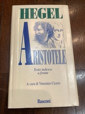 Hegel - Aristotele - Rusconi, Testo A Fronte