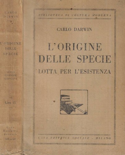 Origine delle specie lotta - delle,