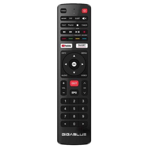 Gigablue telecomando pro bt - telecomando, 4k