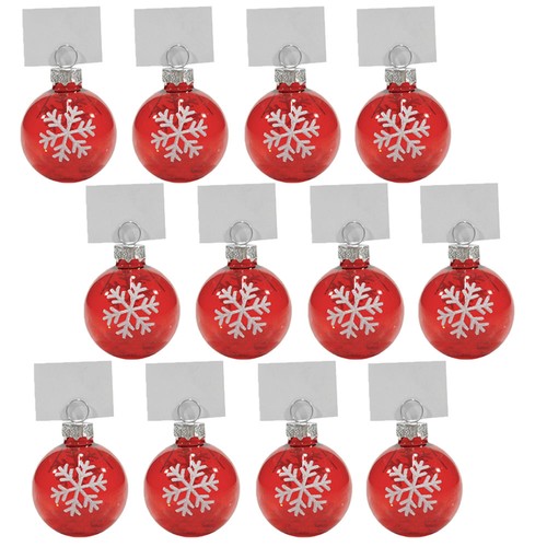 Segnaposto pallina natale - segnaposto, di