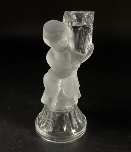 Portacandele vetro putto - portacandele, in