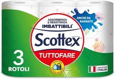 Scottex Tutto Fare Carta Da Cucina Morbida e Resistente Ultra assorbente Con