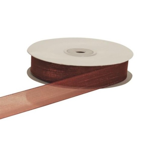 Nastro organza bordeaux 6 - nastro,