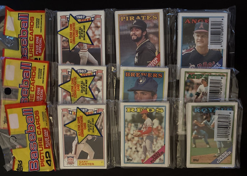 Topps baseball card rack - baseball, 42