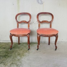 Coppia Di Poltroncine Luigi Filippo