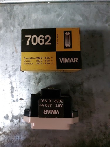 Ronzatore vimar 7062 - vimar, volts