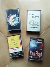 PINK FLOYD LOTTO 4 MC CASSETTE TAPE WISH... ANIMALS THE WALL 2 MAX SPECIAL