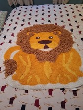 Adorable Lion Rug Kids Room