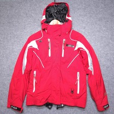 Giacca Spyder donna taglia 8 rossa bianca sci snowboard Dermizax EV X-Static Gorpcore