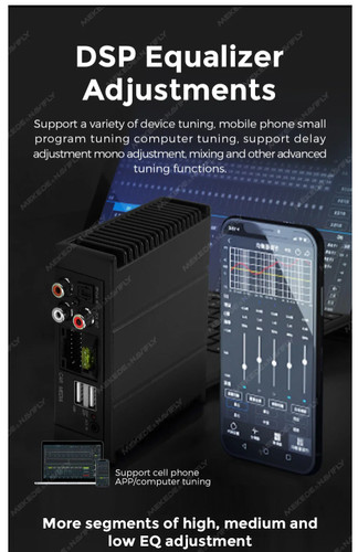 Amplificatore canali con dsp - canali,