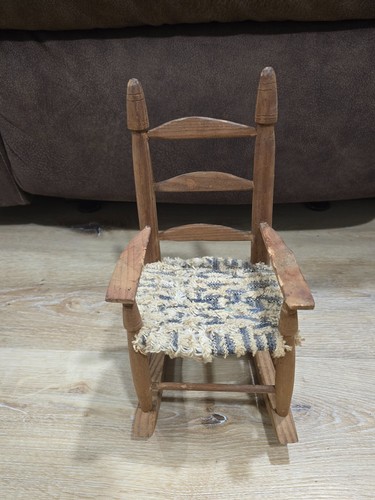 Sedia dondolo bambola - sedia, a