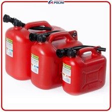 TANICA TANICHE OMOLOGATA PLASTICA CARBURANTE BENZINA GASOLIO 5 - 10 - 20 LITRI