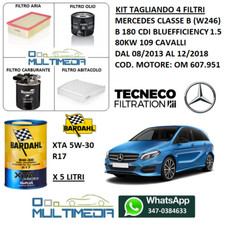 KIT TAGLIANDO FILTRI OLIO