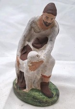 Antica statuina in gesso grande