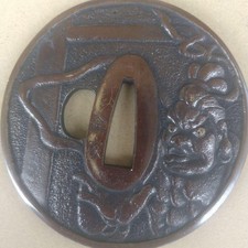 Sconosciuto Nio Tsuba / 7,5 cm